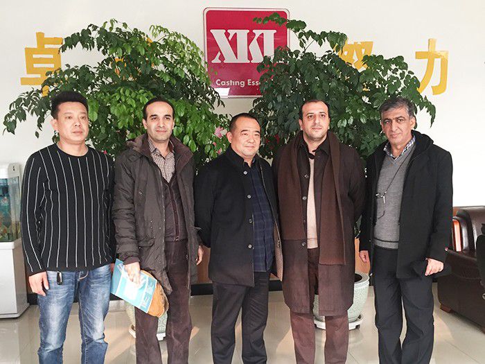 Iranian customers visit